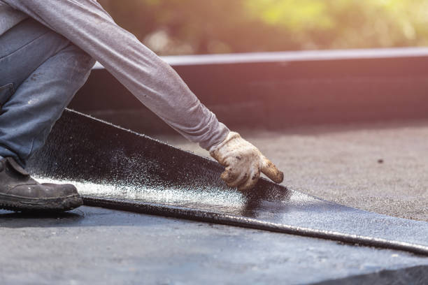 Professional Waterproofing technician working in Savannah, GA